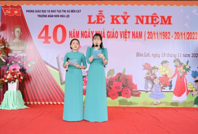 Lễ Kỉ Niệm 40 Năm Ngày Nhà Giáo Việt Nam